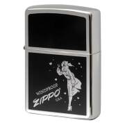 Zippo ジッポー Girl & HEART Windy ウインディ ハート シルバー SV 1201S937