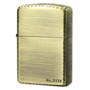 Zippo ジッポー スカル ドクロ 骸骨 3面サイドデザイン アンテーク ブラス コーナーリューター加工 Etching Router Antique Brass 3ER-SKULL A