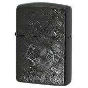 Zippo ジッポー アーマー グリッター 両面加工 ネオブラック ARMOR GLITTER Neo Black