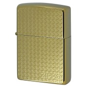 Zippo ジッポー 千鳥格子 チタニュームコーティング ゴールド Houndstooth Titanium Coationg TC-Gold メール便可