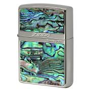 Zippo ジッポー シェル カラーライン 貝 両面加工 ホワイト SHELL LINE  WH
