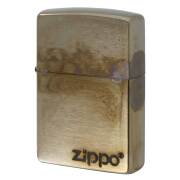 Zippo ジッポー ビンテージ風 ユーズド ZIPPO LOGO 1980年 Vintage style V・Logo 1980 メール便可