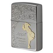 Zippo ジッポー Windy Arabesque ウインディ アラベスク ホワイトニッケル Wh メール便可