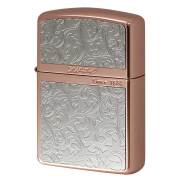 Zippo ジッポー ARMOR アーマー 唐草 アラベスク プレート ピンク Pk