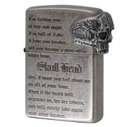 Zippo ジッポー Baby Skull Metal サイド スカル メタル ニッケルイブシ ドクロ 骸骨 2NI-BABYSKULL メール便可
