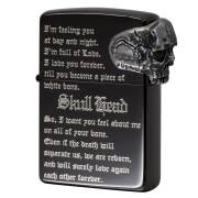 Zippo ジッポー Baby Skull Metal サイド スカル メタル ブラックニッケル ドクロ 骸骨 2BN-BABYSKULL メール便可