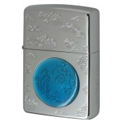 Zippo ジッポー 限定1,000個 アジア限定 旧正月 龍 ドラゴン 干支モデル THE YEAR OF DRAGON COLLECTIBLE MODEL 銀メッキ ブルーエポ CZA-3-27B