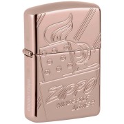 Zippo ジッポー 世界限定17,500個 アーマー ジッポ ロゴ コレクティブ ローズゴールド ARMOR Script Logo Collectible Rose Gold シリアル番号 48768