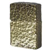 Zippo ジッポー ハンマートーン 槌目 フルメタルジャケット 真鍮メッキ いぶし仕上げ 2FMJ-BI