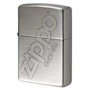Zippo ジッポー ジッポ ロゴ ZIPPO LOGO ニッケルメッキ 古美仕上げ 202-Z メール便可