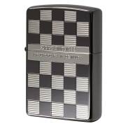 Zippo ジッポー CHECK DESIGN チェック柄 ブラック シルバー 2BKS-CHECK