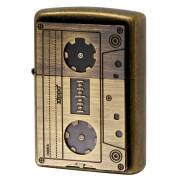Zippo ジッポー CASSETTE TAPE カセットテープ 真鍮 昭和 レトロ 2BBM-CT
