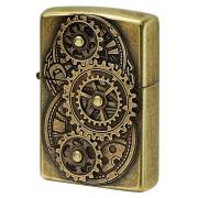 Zippo ジッポー ギア メタル レトロ ブラスバレル GEAR METAL ZG-BB