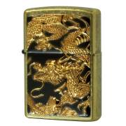 Zippo ジッポー 龍 ドラゴン 立体電鋳板 ブラスバレル 3D DRAGON Z3D-DR BNG