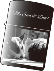 カスタムオーダーZIPPO（写真や文字をレーザー加工で）