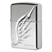 Zippo ジッポー アーマー 羽 ウイング 深彫 シルバー V-WING SV