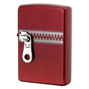 Zippo ジッポー ジッパー メタル 両面加工 ZIPPER ZIPPO レッドイオンコーティング イオンレッド