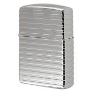Zippo ジッポー ARMOR アーマー ホリゾンタルストライプ Horizontal Stripe ダイアノシルバー DS