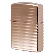 Zippo ジッポー ARMOR アーマー ホリゾンタルストライプ Horizontal Stripe ピンクゴールド PG