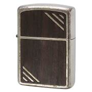 ヴィンテージzippo  木目調スリムライター　箱付き ZIPPO(ジッポー)専門店フラミンゴ