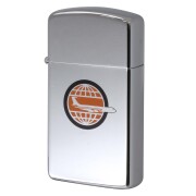 絶版/ヴィンテージ Zippo ジッポー 中古 1981年製造 AVIATION SALES CONPANY,INC スリム  [B]使用感ありやや傷汚れあり