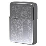 絶版/ヴィンテージ Zippo ジッポー 中古 1977年製造 ベネチアン Venetian High Polish Chrome 鏡面  #352  [C]使用感あり傷汚れあり