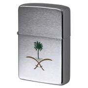 絶版/ヴィンテージ Zippo ジッポー 中古 1982年製造 サウジアラビア 国章  [A]使用感少なく状態が良い