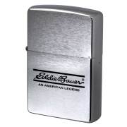 絶版/ヴィンテージ Zippo ジッポー 中古 2000年製造 エディー・バウアー Eddie Bauer AN AMERICAN LEGEND SCRIPT LOGO 022-9994-1  [C]使用感あり傷汚れあり