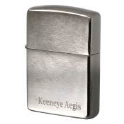 絶版/ヴィンテージ Zippo ジッポー 中古 2018年製造 アーマーブラックアイス サテーナ ARMOR Black Ice 162BK-ICE  [C]使用感あり傷汚れあり