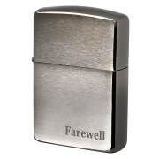 絶版/ヴィンテージ Zippo ジッポー 中古 2018年製造 アーマーブラックアイス サテーナ ARMOR Black Ice 162BK-ICE  [A]使用感少なく状態が良い