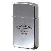 絶版/ヴィンテージ Zippo ジッポー 中古 1958年製造 USS Begor APD-127 アメリカ軍 海軍 艦艇 高速輸送艦  [C]使用感あり傷汚れあり