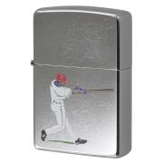 絶版/ヴィンテージ Zippo ジッポー 中古 2015年製造 207 PLANETA BASEBALL DESIGN 86号  [N]未使用・新品