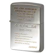 絶版/ヴィンテージ Zippo ジッポー 中古 1994年製造 3,000個限定 生誕100周年記念 ジョージ・G・ブレイズデル No.0512  [B]使用感ありやや傷汚れあり