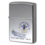 絶版/ヴィンテージ Zippo ジッポー 中古 1998年製造 アメリカ海軍航空母艦 カール・ヴィンソン U.S.S. CARL VINSON CVN-70  [S]ほぼ新品同様