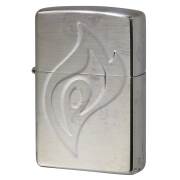 絶版/ヴィンテージ Zippo ジッポー 中古 2000年製造 KIRIN FIRE ファイア SV  [B]使用感ありやや傷汚れあり
