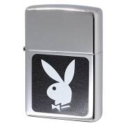 絶版/ヴィンテージ Zippo ジッポー 中古 2000年製造 プレイボーイ 250PB.107 Playboy Black and White  [A]使用感少なく状態が良い