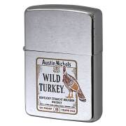 絶版/ヴィンテージ Zippo ジッポー 中古 1987年製造 WILD TURKEY ワイルドターキー  [B]使用感ありやや傷汚れあり