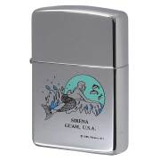 絶版/ヴィンテージ Zippo ジッポー 中古 1993年製造 SIRENA GUAM U.S.A. 人魚伝説  [S]ほぼ新品同様