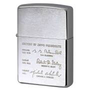 絶版/ヴィンテージ Zippo ジッポー 中古 1997年製造 歴代社長サイン HISTORY OF ZIPPO PRESIDENTS  [S]ほぼ新品同様