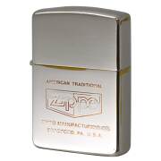 絶版/ヴィンテージ Zippo ジッポー 中古 1991年製造 AMERICAN TRADITIONAL ZIPPO LOGO  [B]使用感ありやや傷汚れあり