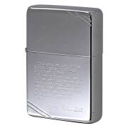 絶版/ヴィンテージ Zippo ジッポー 中古 1985年製造 1937レプリカ ジョージ・G・ブレイズデル メッセージ  [C]使用感あり傷汚れあり