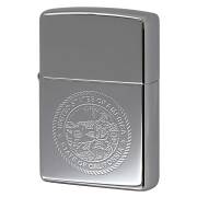 絶版/ヴィンテージ Zippo ジッポー 中古 2000年製造 STATE OF CALIFORNIA カリフォルニア州 紋章  [S]ほぼ新品同様