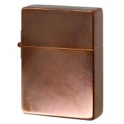 絶版/ヴィンテージ Zippo ジッポー 中古 2014年製造 1935レプリカ カッパーコーティング 銅メッキ ポリッシュ 1935COP  [S]ほぼ新品同様