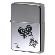 絶版/ヴィンテージ Zippo ジッポー 中古 2002年製造 ZIPPO Paul Smith ポール・スミス 蝶 シリアルナンバー 149/150  [S]ほぼ新品同様