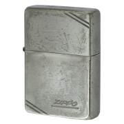 絶版/ヴィンテージ Zippo ジッポー 中古 1937年製造 フラットトップ ダイアゴナルライン ZIPPO LOGO  [C]使用感あり傷汚れあり
