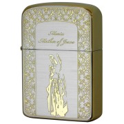 Zippo ジッポー 1941レプリカ マリア 聖母 金銀コンビメッキ サテーナ Maria SG