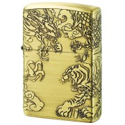 ジッポ　虎 楽天市場】Zippo ジッポライター 虎 タイガー 2面連続加工