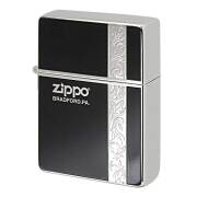 Zippo ジッポー 1935レプリカ バーティカル アラベスク 唐草 両面加工 Vertical Arabesque 銀メッキ 1935VERS