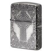 Zippo ジッポー ARMOR アーマー クロス 十字架 Cross ケルティッククロス ニッケルイブシバレル NIB