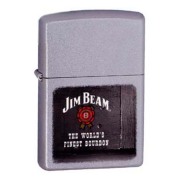 Zippo ジッポー ジムビーム 酒 花飾り Jim Bearm Rosette サテンクローム 21018 メール便可